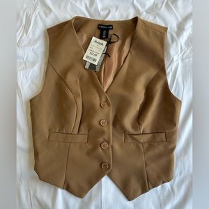 Sincerely Jules Tan Vest